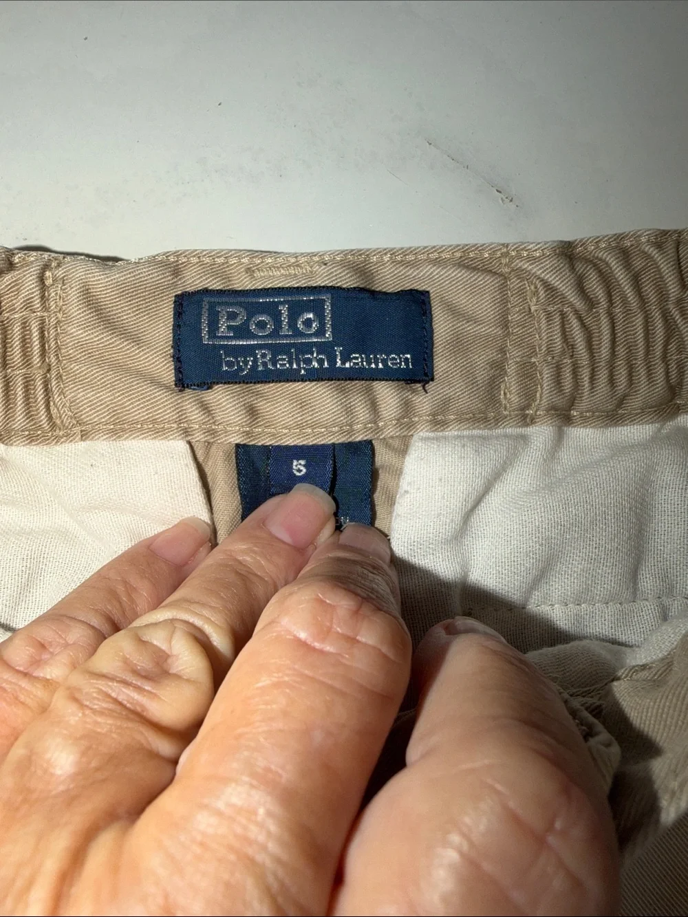 Polo Ralph Lauren Khaki Straight-Leg Chinos Beige